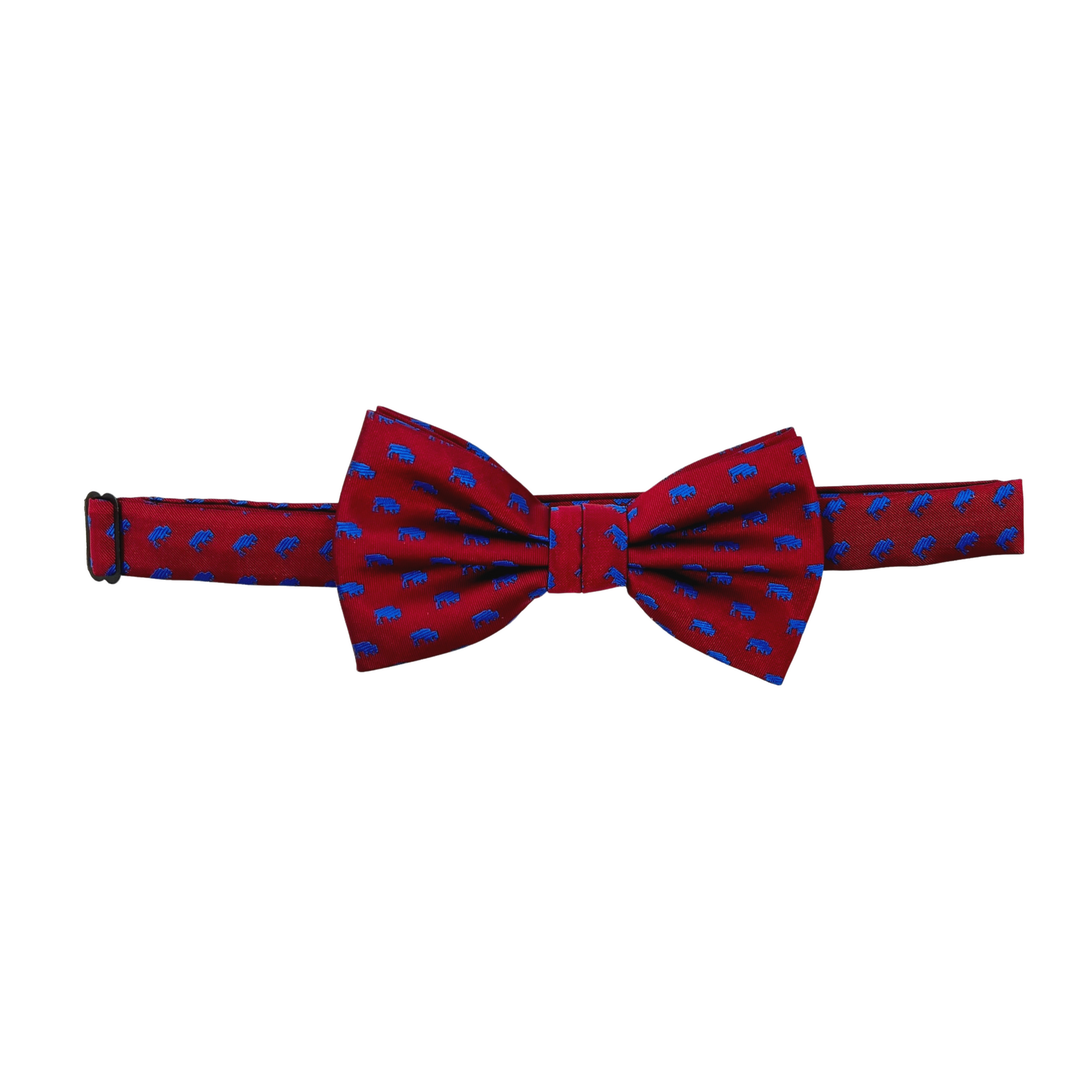 Buffalo Red and Blue Bow Tie