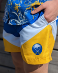 Buffalo Sabres Colorblock Swim Trunks