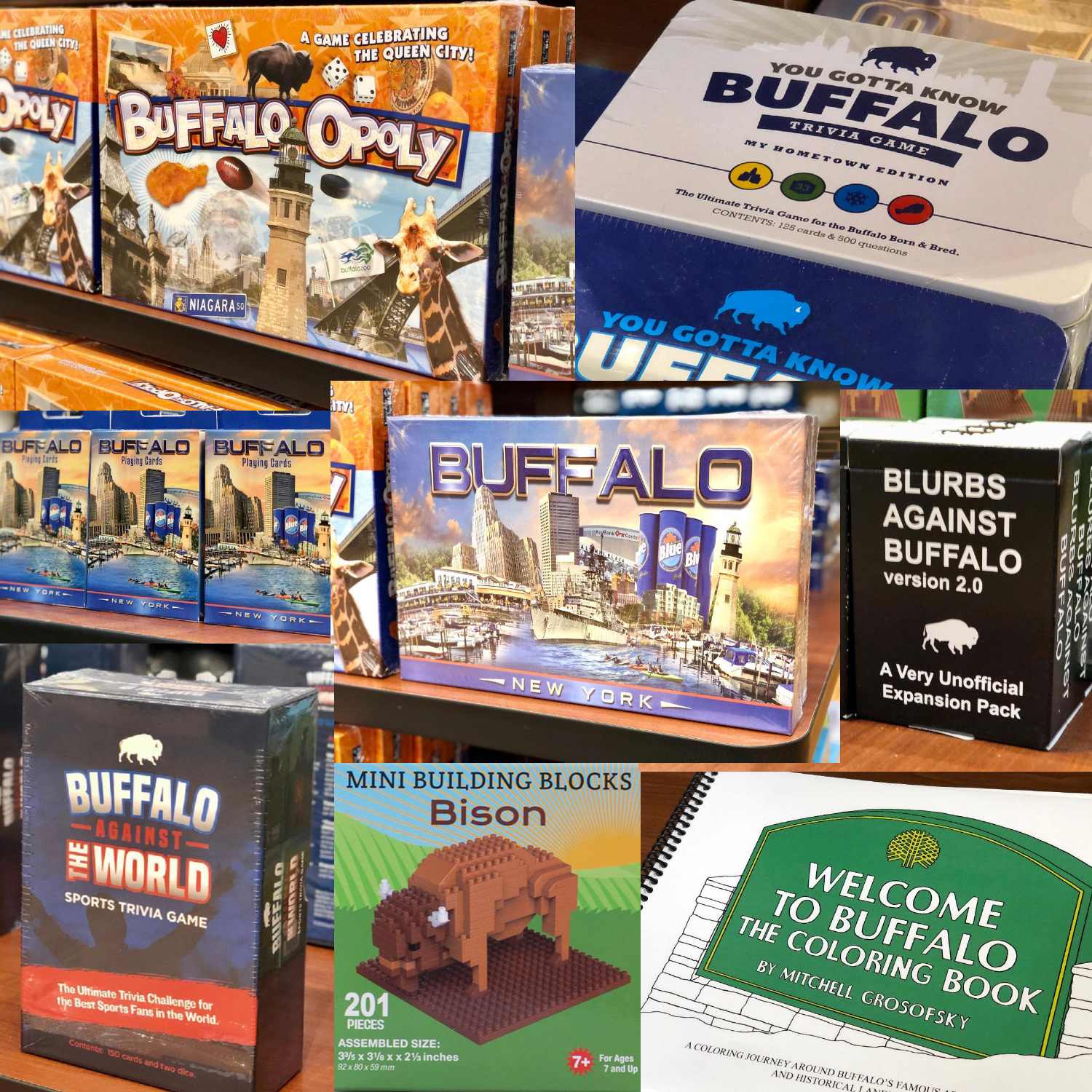 Puzzles, Games, Books - The BFLO Store