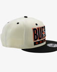 New Era Buffalo Braves Cream & Black Retro 9FIFTY Snapback Hat