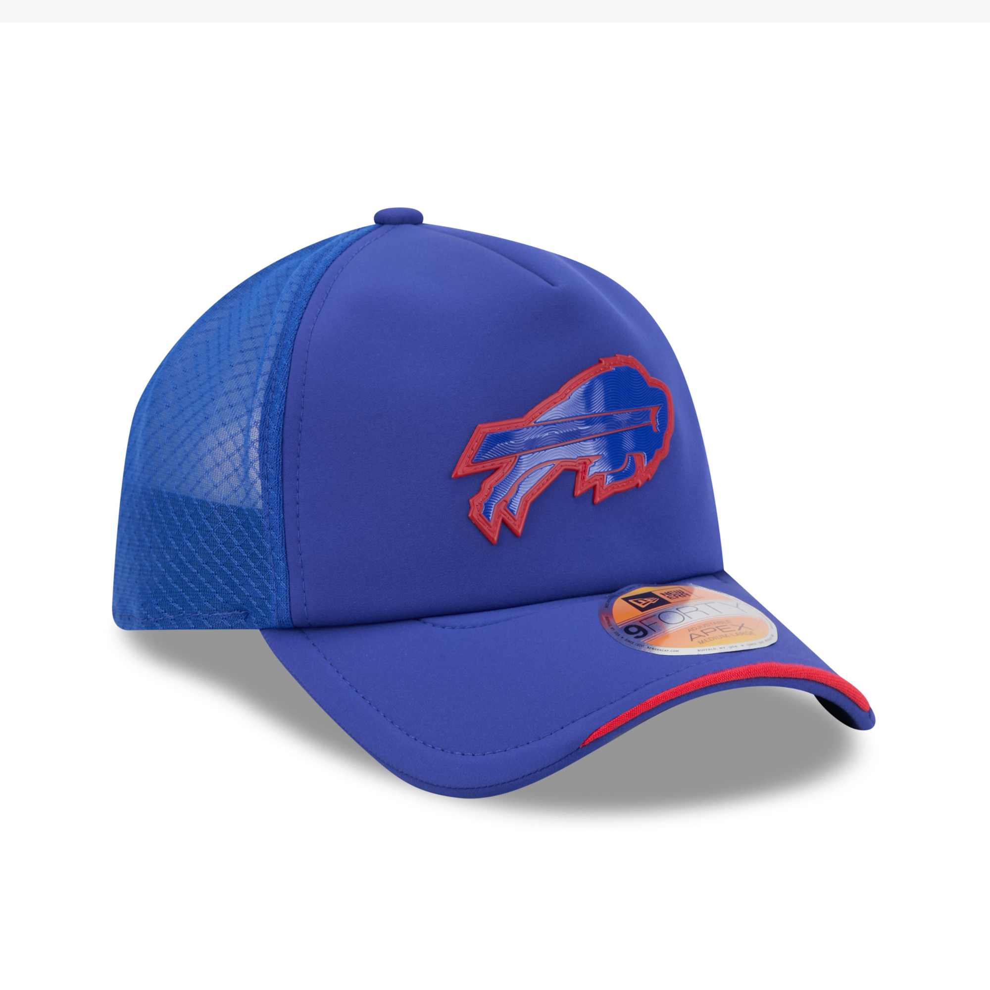 New Era 9FORTY Buffalo Bills 2026 Sideline Royal Adjustable Apex