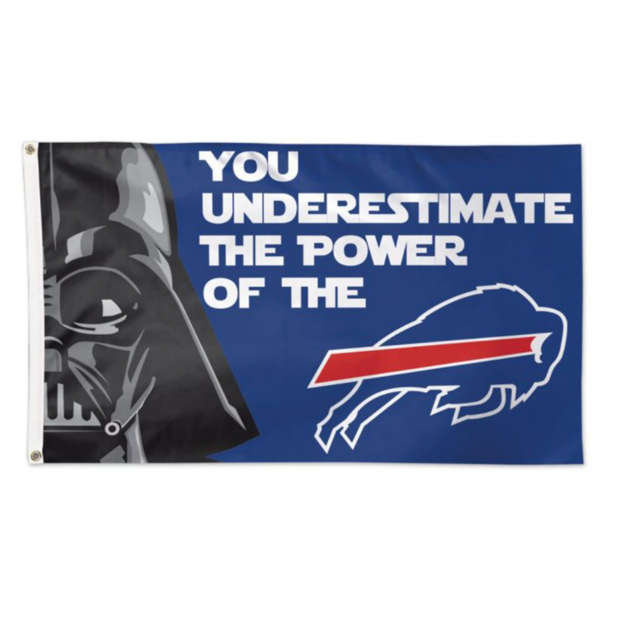Buffalo Bills x Darth Vader Star Wars Deluxe Flag
