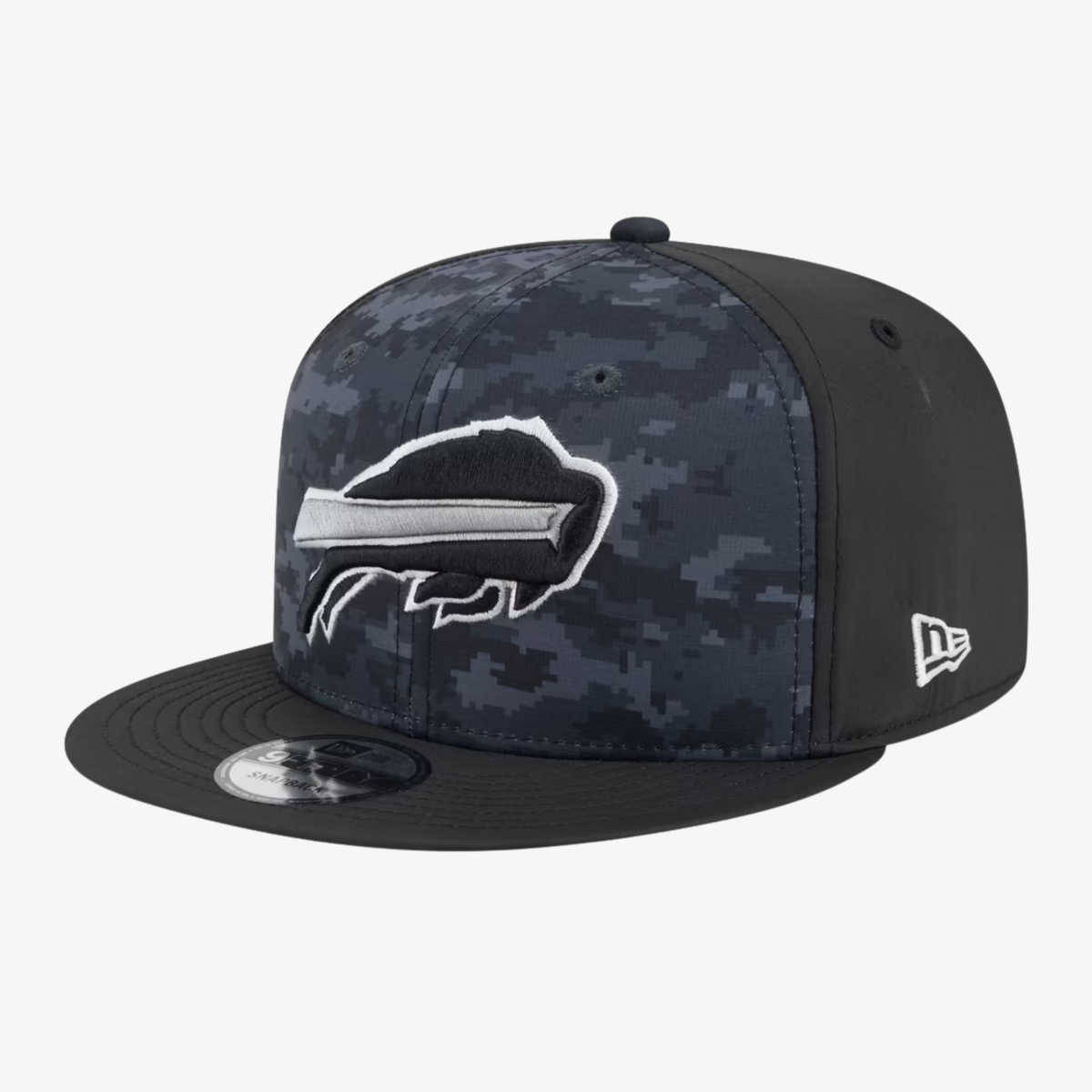 New Era Black Buffalo Bills 2026 Salute To Service 9FIFTY Snapback Hat
