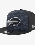 New Era Black Buffalo Bills 2026 Salute To Service 9FIFTY Snapback Hat