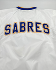 Buffalo Sabres Yard Line White V-Neck Pullover