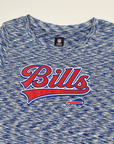 Women's New Era Bills With Red Glitter Royal Space Dye Shirt