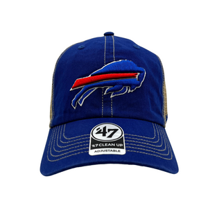 '47 Brand Buffalo Bills Royal & Mesh Charging Buffalo Adjustable Hat