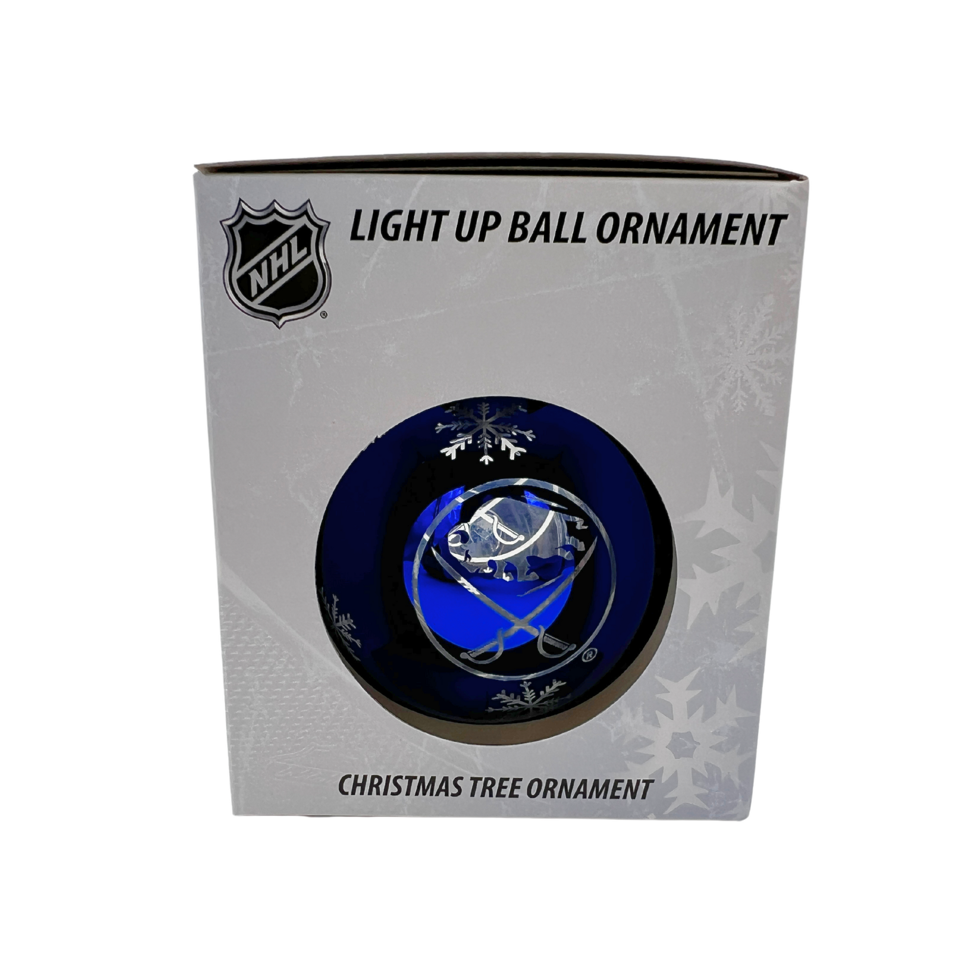 Buffalo Sabres Light Up Ball Ornament