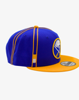 New Era Buffalo Sabres Royal Blue & Gold Piped 9FIFTY Snapback Hat