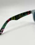 BFLO Blue With Palm Trees Color Changing Sunglasses