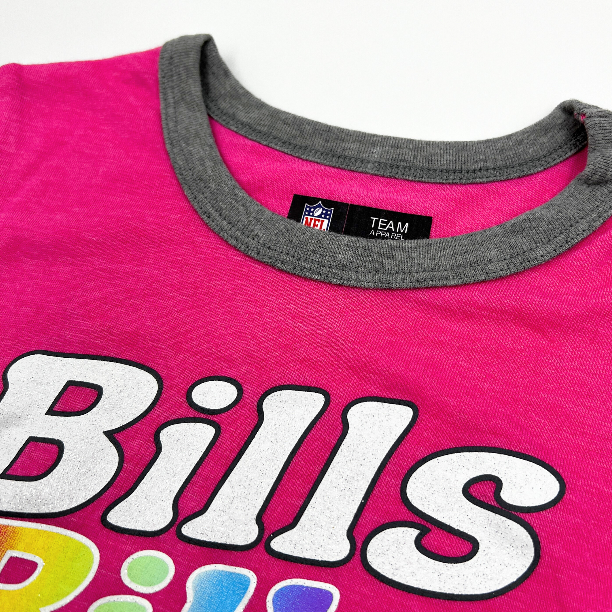 Girls New Era Buffalo Bills Repeat With Alternate Logo Pink Shirt