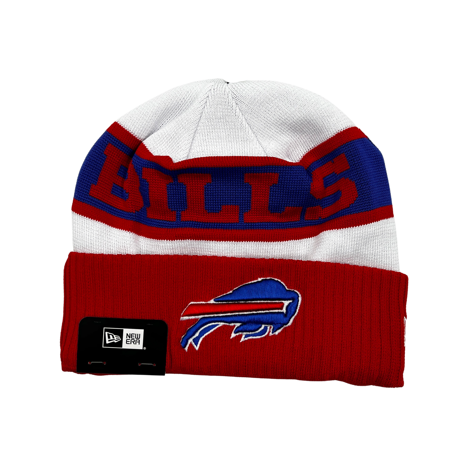 New Era Bills Primary Logo &amp; Colors 2023 Sideline Knit Hat