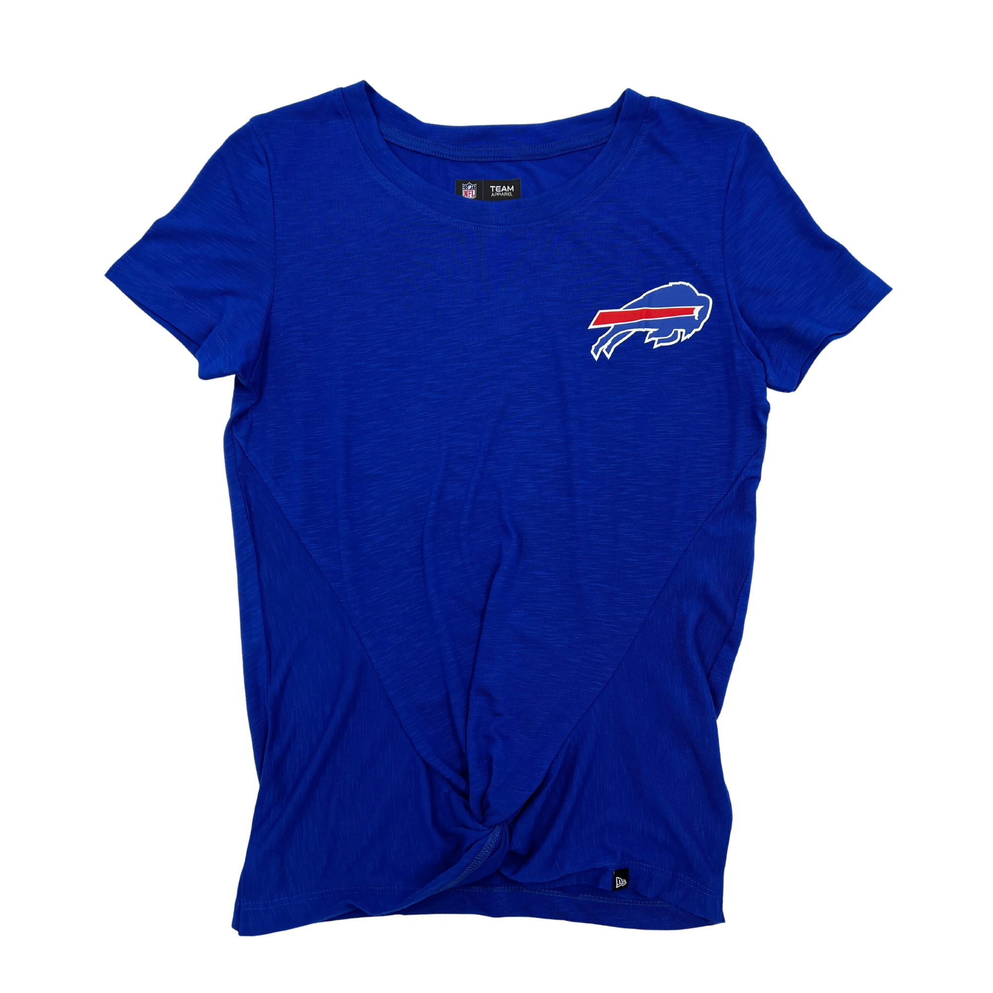 Women&#39;s New Era Bills Royal Blue With Primary Logo Short Sleeve Shirt