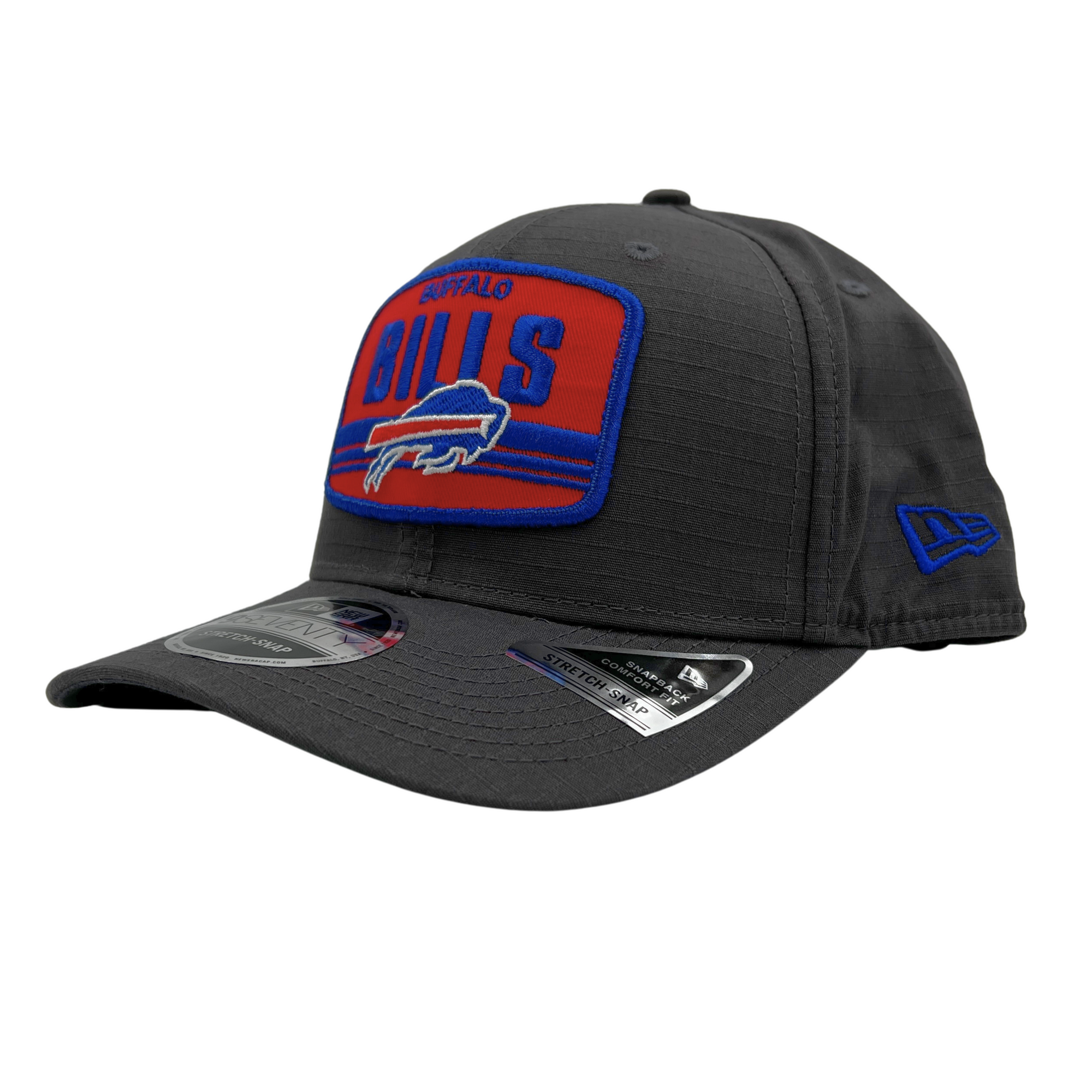 New Era Buffalo Bills "Team Elevated" Gray Stretch Snap