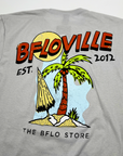 BFLOVILLE White Smoke Short Sleeve Shirt