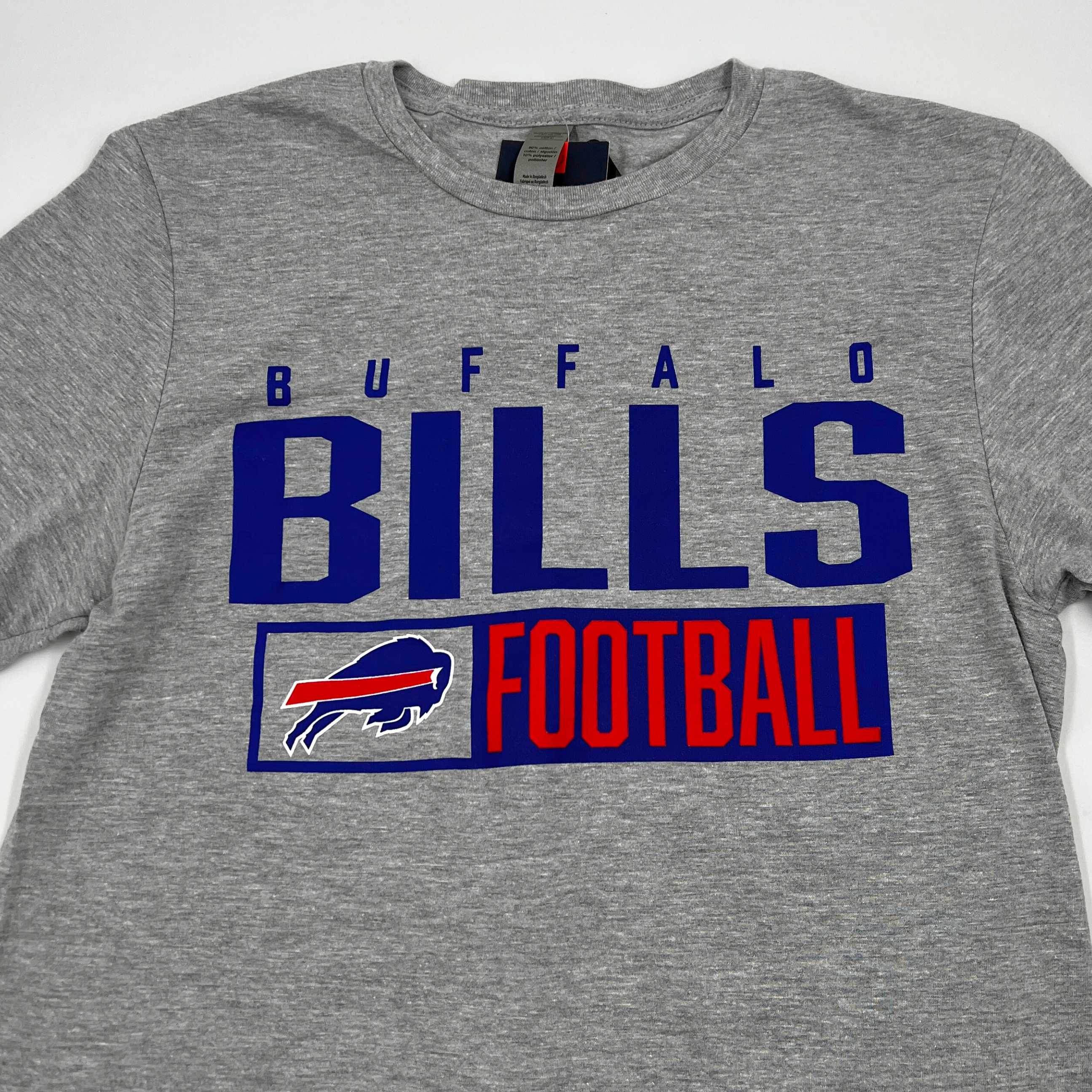 Buffalo Bills NFL Mens Gray Wordmark Sleeveless Top