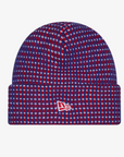 New Era Youth Buffalo Bills 2026 Sideline Cold Weather Royal Blue & Red Waffle Knit Cuffed Hat