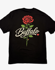 Buffalo Rose Black T-Shirt