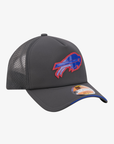 New Era 9FORTY Buffalo Bills 2026 Sideline Dark Gray Adjustable Apex