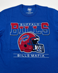 '47 Brand Buffalo Bills With Red Helmet Jetty Blue T-Shirt