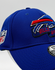 New Era Buffalo Bills AFC 2022 Sideline Royal Stretch Fit Hat