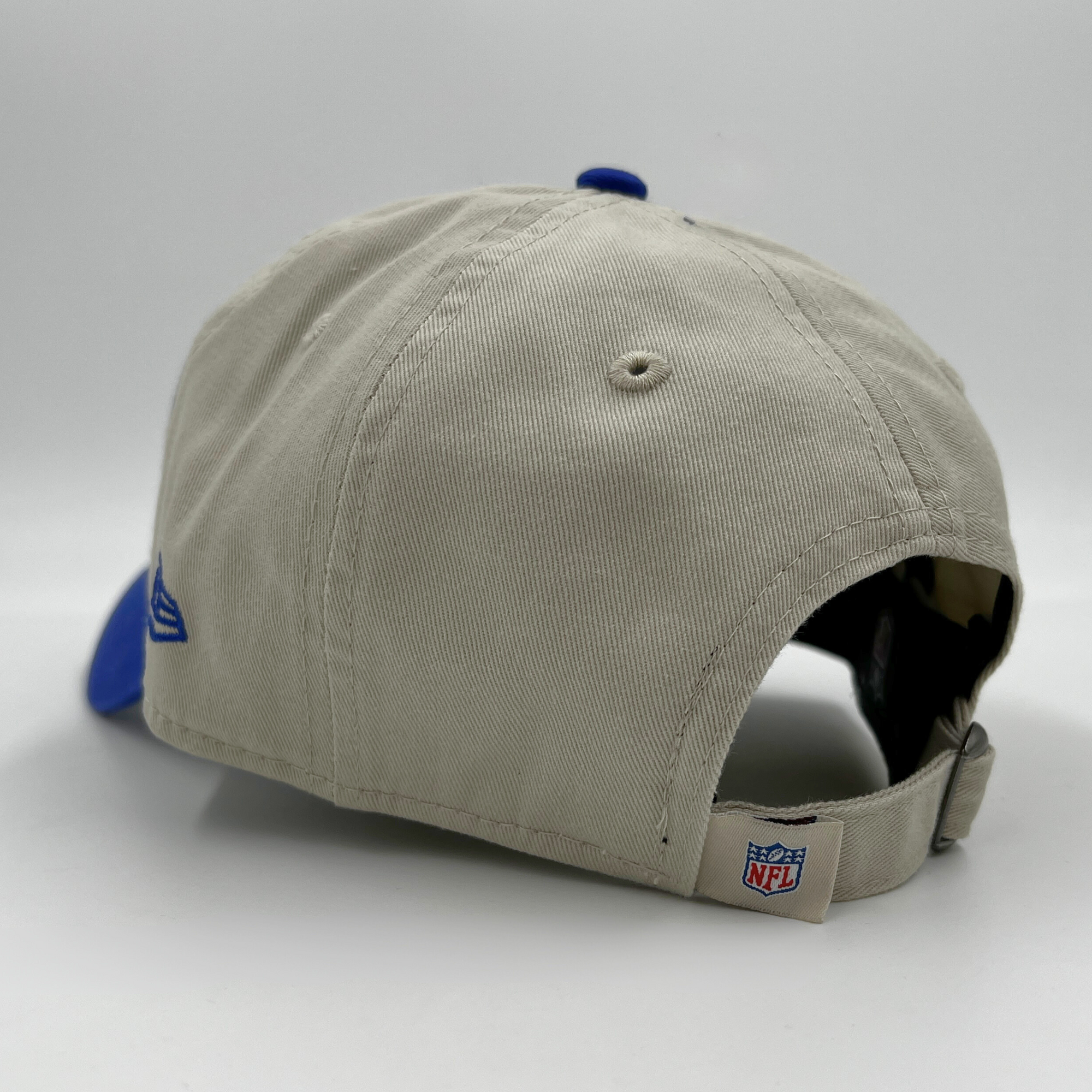 Buffalo Bills Stone &amp; Royal With Retro Buffalo Adjustable Hat