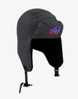 New Era Buffalo Bills 2026 Sideline Cold Weather Graphite Gray Trapper Hat