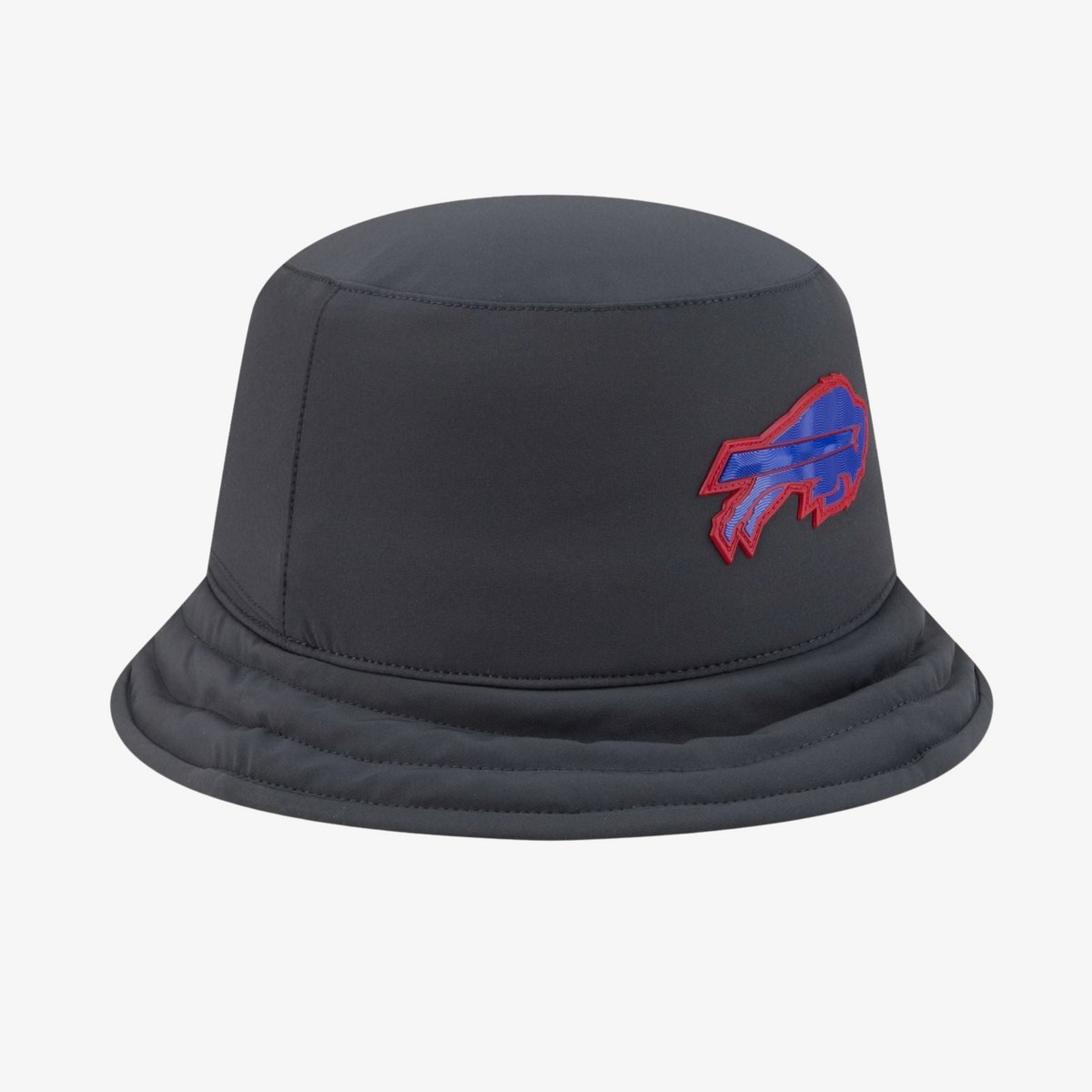 New Era Buffalo Bills 2026 Sideline Cold Weather Graphite Gray Bucket Hat