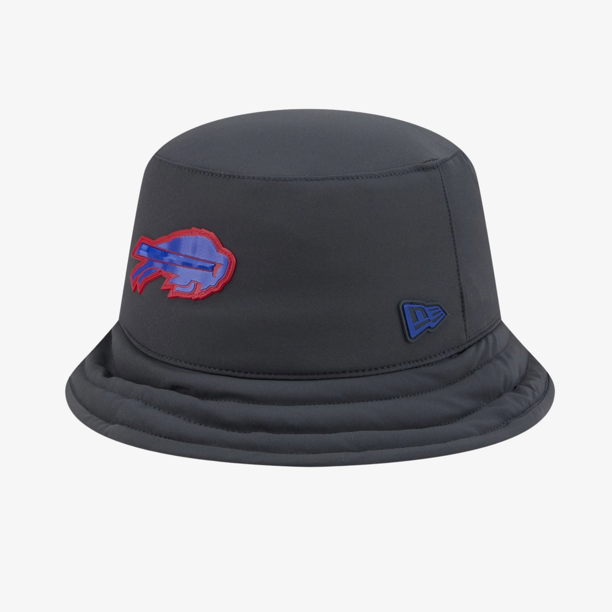 New Era Buffalo Bills 2026 Sideline Cold Weather Graphite Gray Bucket Hat