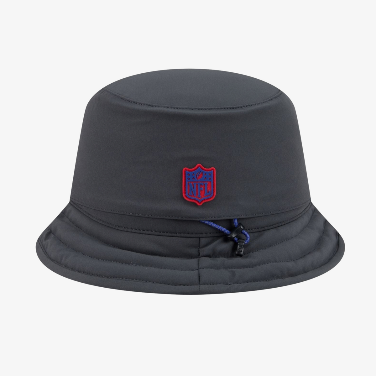 New Era Buffalo Bills 2026 Sideline Cold Weather Graphite Gray Bucket Hat