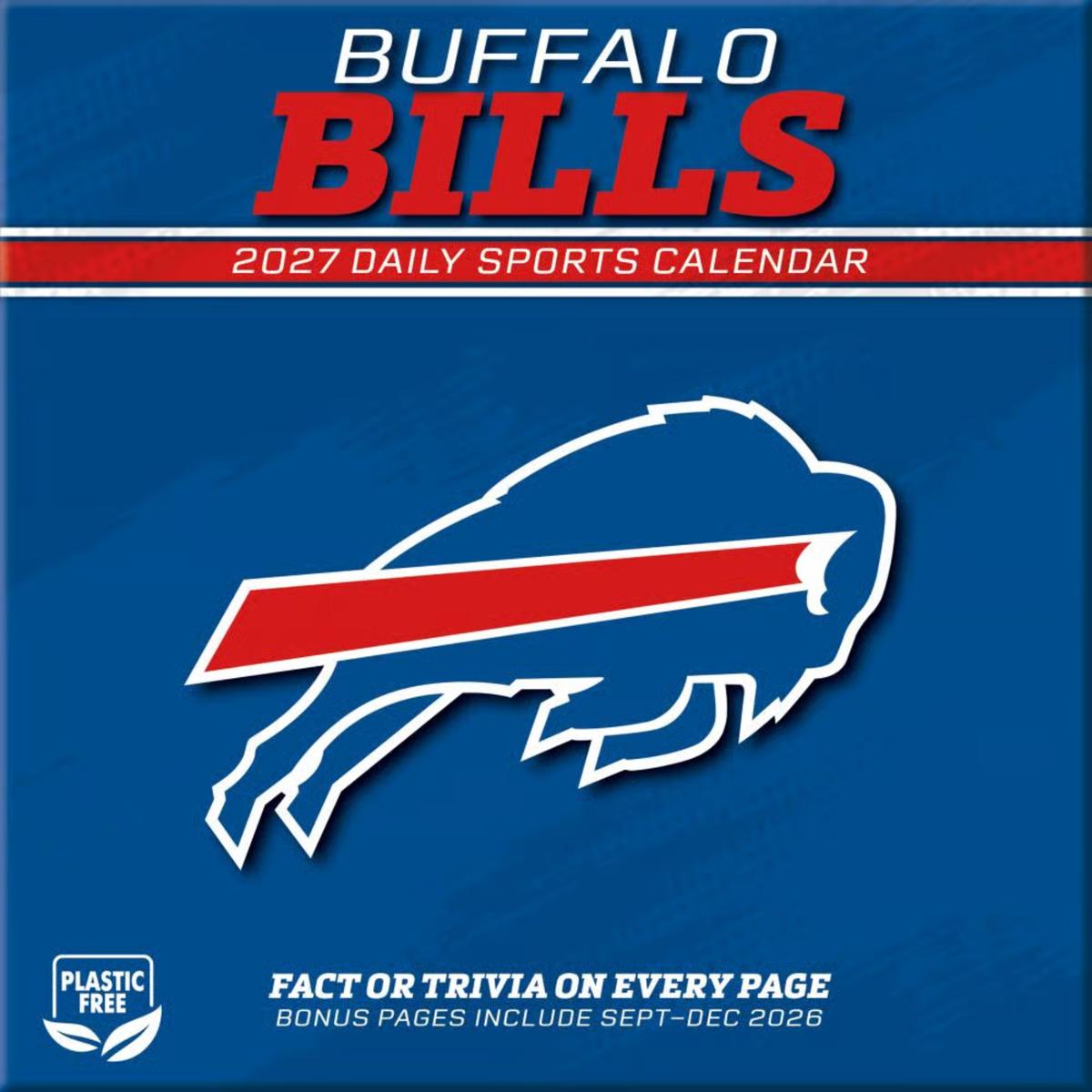 Buffalo Bills 2027 Daily Sports Desk Calendar