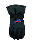 Buffalo Bills With Primary Logo Black Insulated Gloves