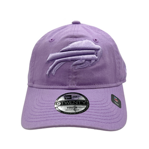 Youth New Era Bills Lilac 2023 Colorpack Adjustable Hat
