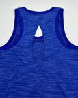 Women's New Era Bills Royal Space Dye Tank Top