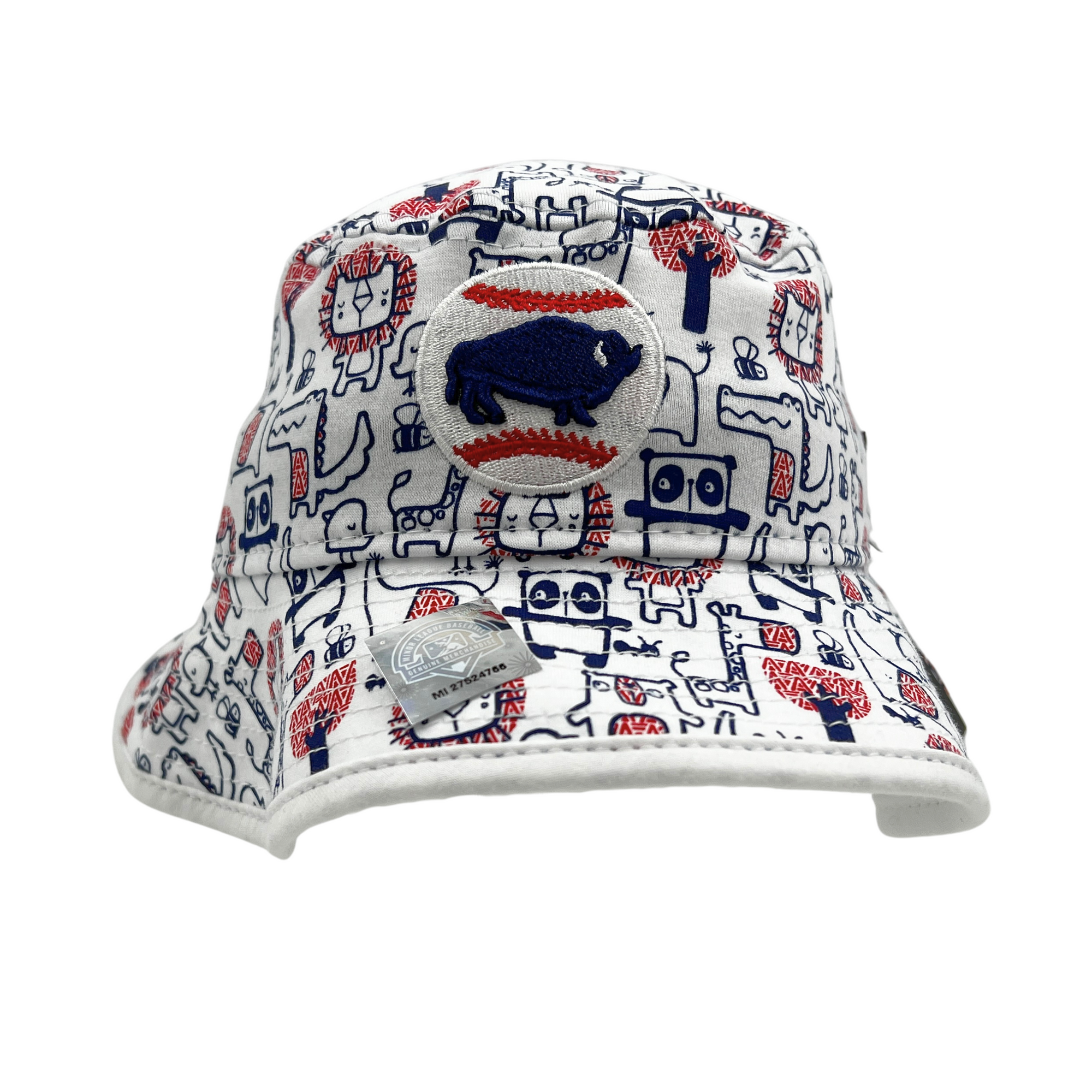 Youth New Era Buffalo Bisons Zoo Bucket Hat