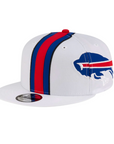 New Era 9FIFTY Buffalo Bills White Helmet Snapback Hat