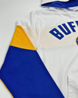 Buffalo Sabres Colorblock Starter White Pullover Hoodie