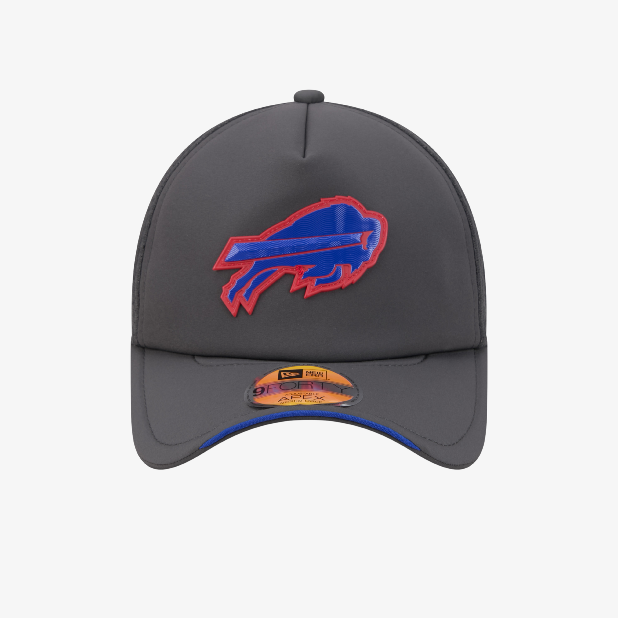New Era 9FORTY Buffalo Bills 2026 Sideline Dark Gray Adjustable Apex