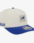 New Era Bills 2026 Training Camp White with Blue Brim 9SEVENTY Stretch-Snap