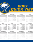 Buffalo Sabres 2027 Daily Sports Desk Calendar