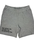 "First Settled" Buffalo, NY Gray Shorts