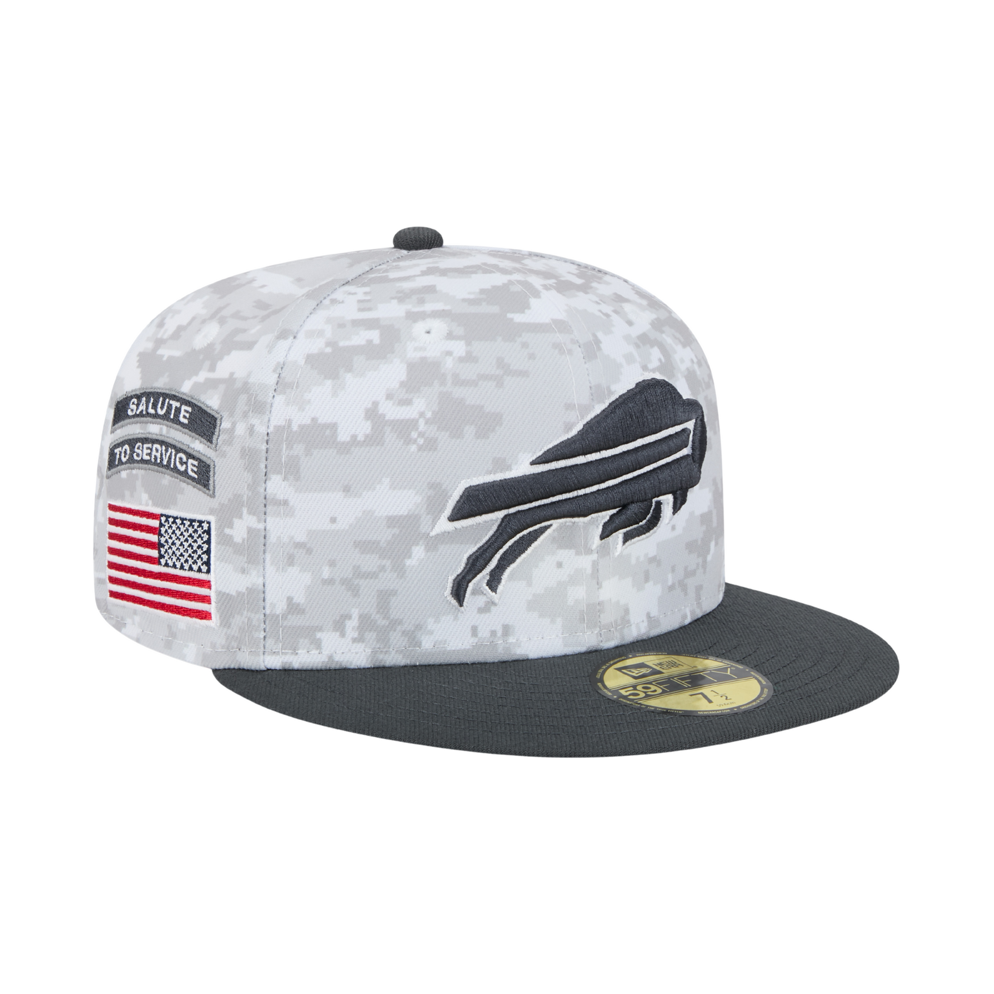 New Era 59FIFTY Buffalo Bills 2024 Salute To Service Fitted Hat