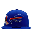 New Era Bills 9FIFTY With State, Bison, & Chicken Wing Icon Royal Hat