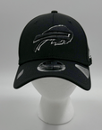 New Era Bills 9FORTY Black Tonal Stretch-Snap Hat