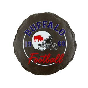 Buffalo Football Resin Garden Stone