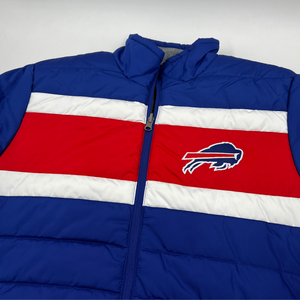 Buffalo Bills Reversible Quilted & Fleece Zip Up Jacket