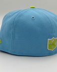 New Era Bills 59Fifty Light Blue & Lime 2023 Colorpack Fitted Hat