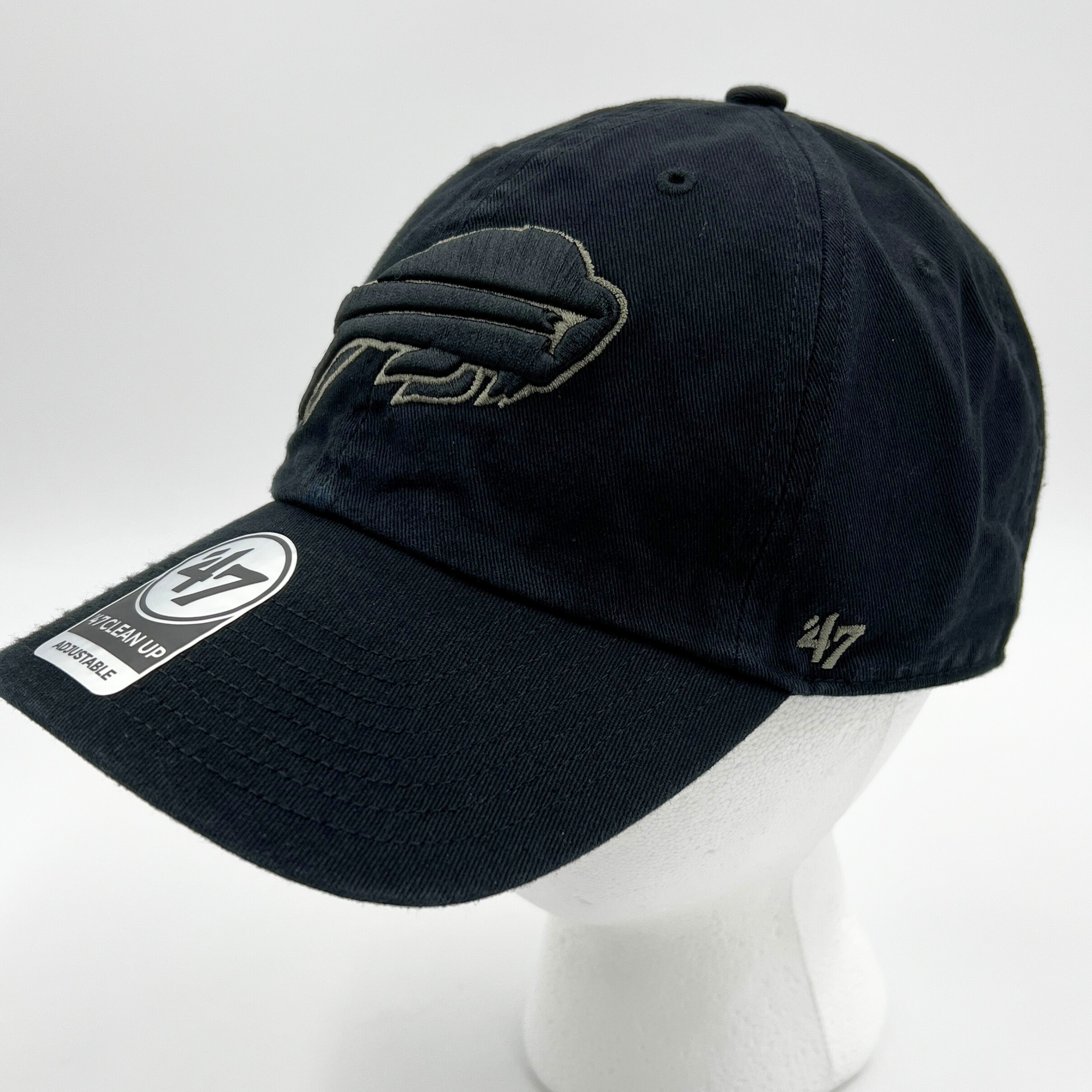 Buffalo Bills '47 Clean Up Adjustable Hat - Gray