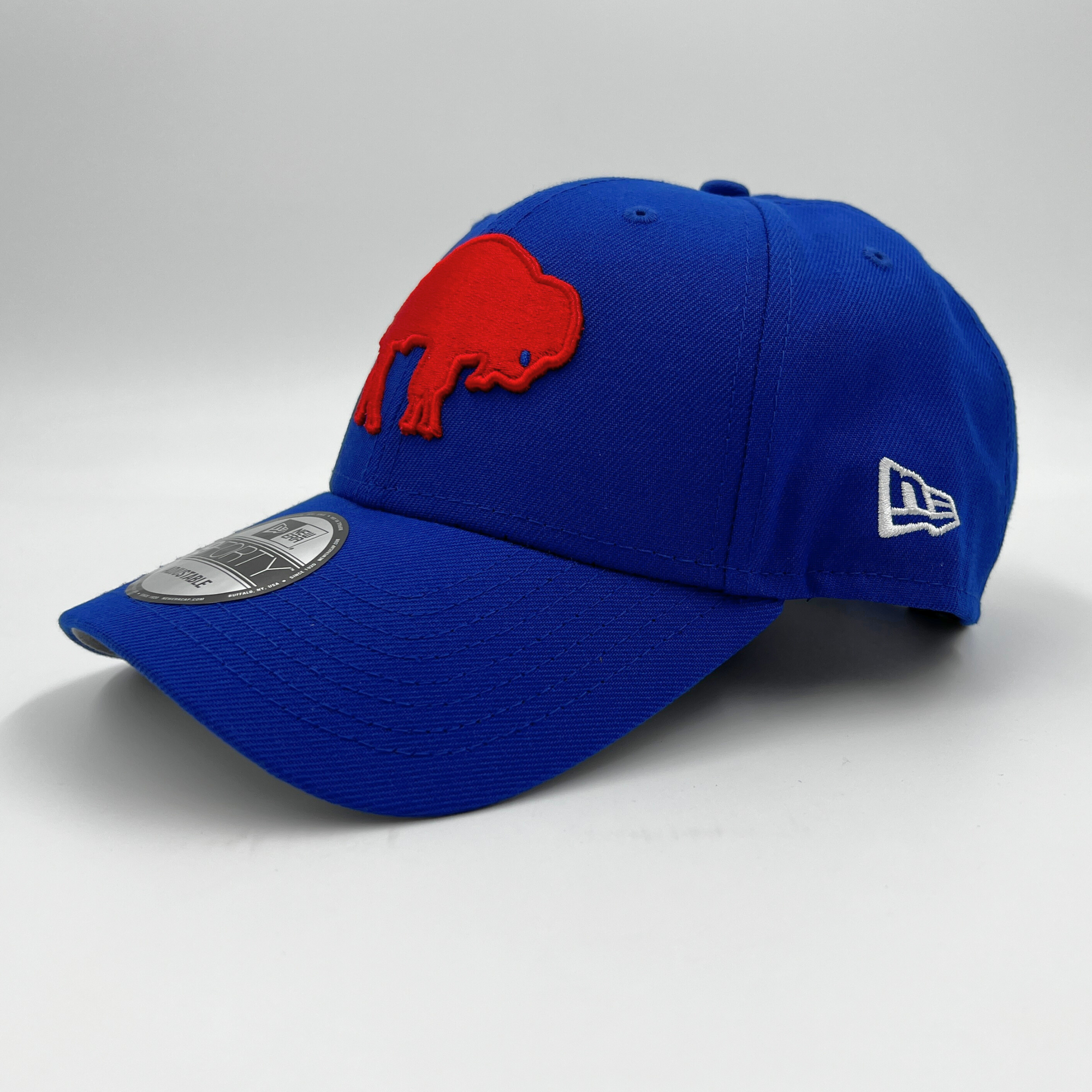 Buffalo Bills Royal With Retro Logo Adjustable Hat