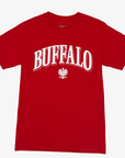 Buffalo with Polish White Eagle Red Short Sleeve T-Shirt